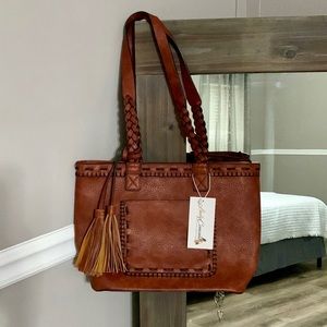 Conceal Carry Leather Purse